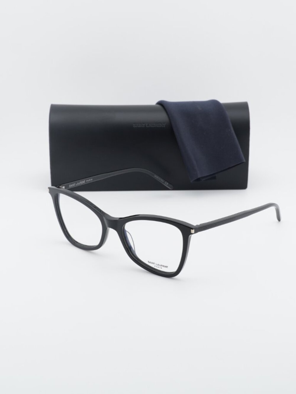 Saint Laurent SL 478 JERRY 001 Butterfly Eyeglasses 53mm – Black